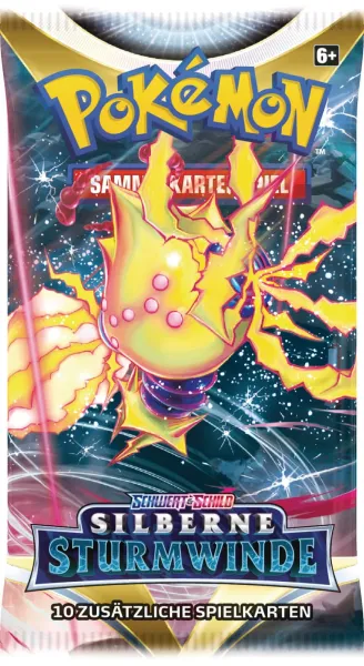 Pokemon Silberne Sturmwinde Booster 4